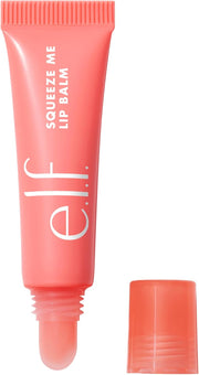 e.l.f. Squeeze Me Lip Balm, Lip Balm For A Sheer Tint Of Color,  Strawberry