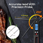 Digital Meat Thermometers for Air Fryers Cooking,(Battery Included)