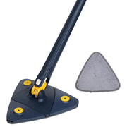 Triangle 360 Cleaning Mop Telescopic Household Ceiling Cleaning Brush Tool Self-draining To Clean Tiles and Walls