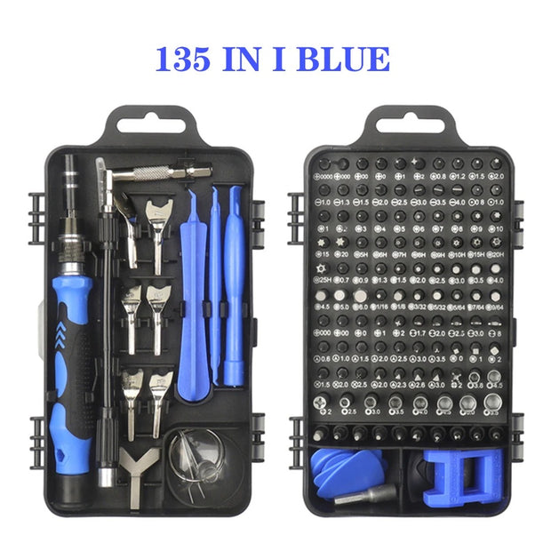 Screwdriver Set Magnetic Torx Phillips Screw Bit Kit WOZOBUY With Electrical Driver Remover Wrench Repair Phone PC Tools