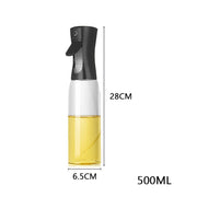 Oil Spray Bottle Camping BBQ Cooking Olive Oil Sprayer Kitchen Baking Oil Spray Bottle Vinegar Bottle Dispenser (500ml)