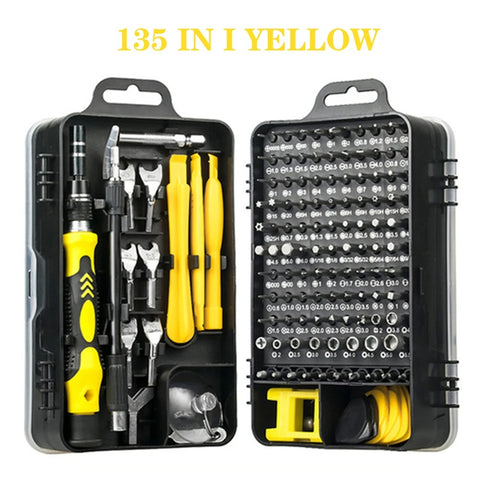 Screwdriver Set Magnetic Torx Phillips Screw Bit Kit WOZOBUY With Electrical Driver Remover Wrench Repair Phone PC Tools