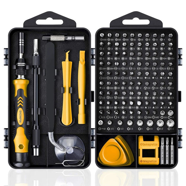 Screwdriver Set Magnetic Torx Phillips Screw Bit Kit WOZOBUY With Electrical Driver Remover Wrench Repair Phone PC Tools