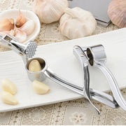 Stainless Steel Garlic Press Crusher Mincer Handheld Garlic Smasher Squeezer Manual Press Grinding Tool Kitchen Accessories