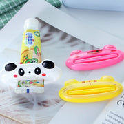 Toothpaste Squeezer Creative Cartoon Animal Shaped Facial Cleanser Squeezer Kitchen Household Lazy Creative Little Tools (4 pieces)