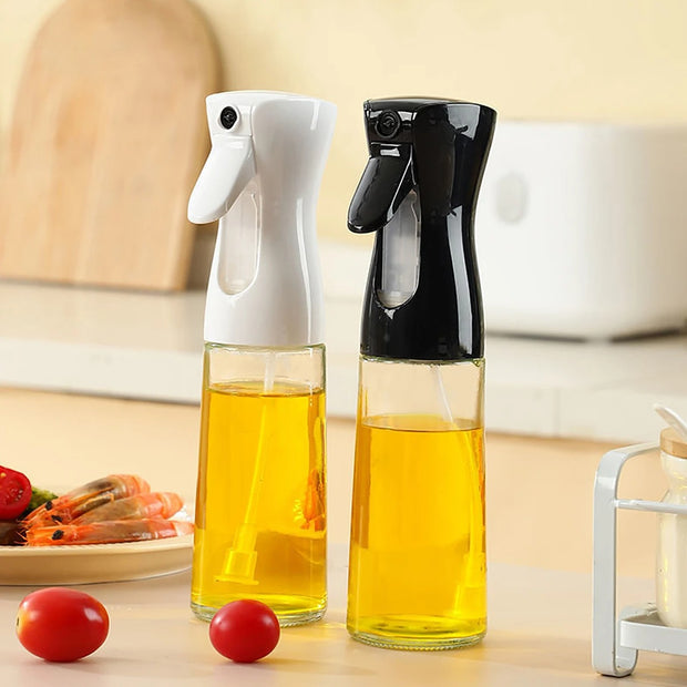 Oil Spray Bottle Camping BBQ Cooking Olive Oil Sprayer Kitchen Baking Oil Spray Bottle Vinegar Bottle Dispenser (500ml)