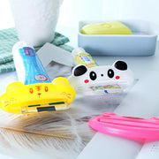 Toothpaste Squeezer Creative Cartoon Animal Shaped Facial Cleanser Squeezer Kitchen Household Lazy Creative Little Tools (4 pieces)