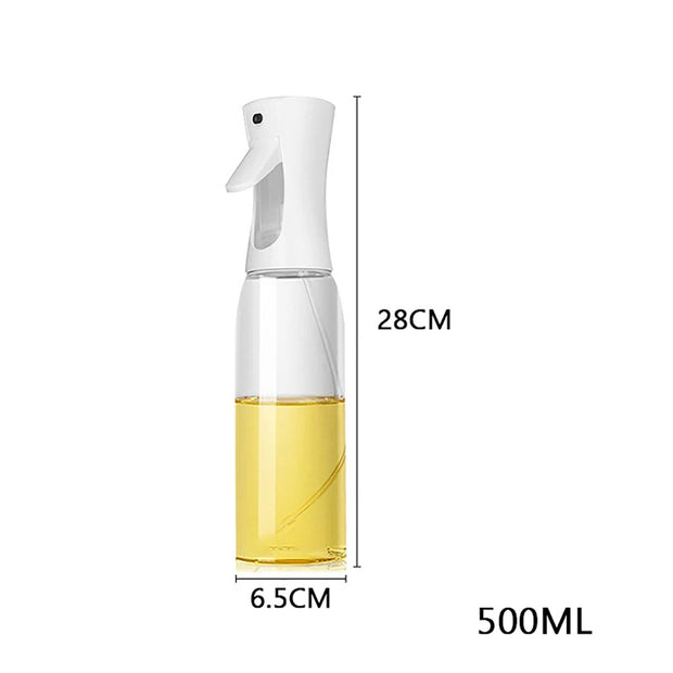 Oil Spray Bottle Camping BBQ Cooking Olive Oil Sprayer Kitchen Baking Oil Spray Bottle Vinegar Bottle Dispenser (500ml)