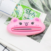 Toothpaste Squeezer Creative Cartoon Animal Shaped Facial Cleanser Squeezer Kitchen Household Lazy Creative Little Tools (4 pieces)