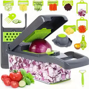 16 in 1 Multifunctional Vegetable Chopper Handle Food Grate Food Chopper